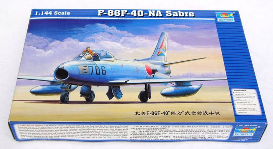 North American F-86F-40 Sabre 1/144 Scale Trumpeter 01321
