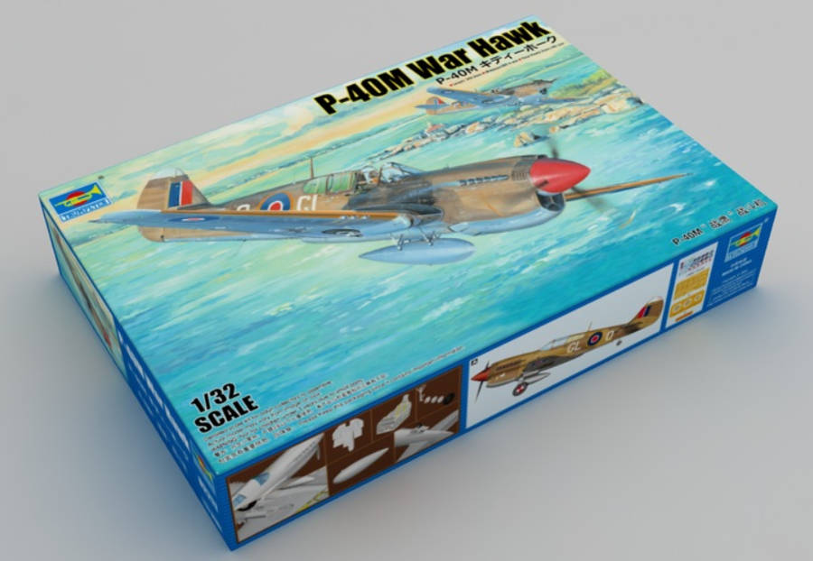 Curtiss P-40M Warhawk 1/32 Scale Trunmpeter 02211