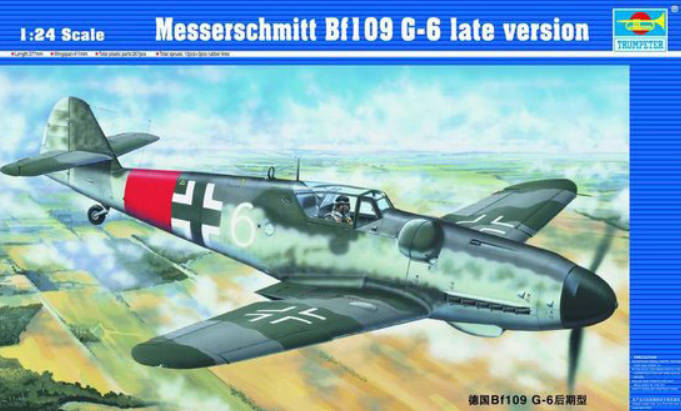 Messerschmitt Bf.109G-6(L) 1/24 Scale Trumpeter 02408