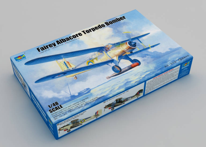 Fairey Albacore Torpedo Bomber 1/48 Scale Trumpeter 02880