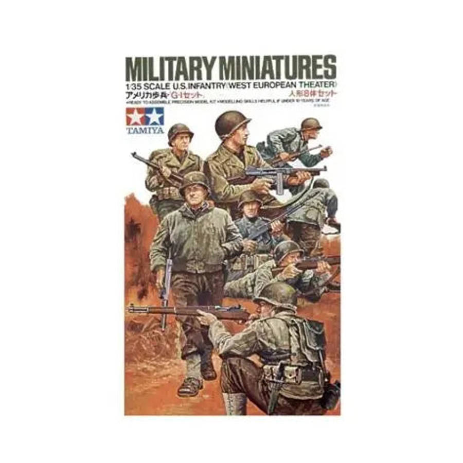US Infantry W.European Theatre 1/35 Scale Tamiya 35048