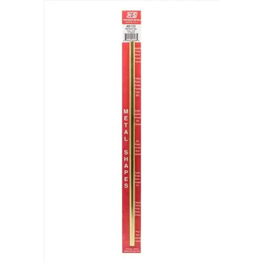 5/16" Brass Round Tube 12" .014 Wall  1 pcs - K&S - K&S8133