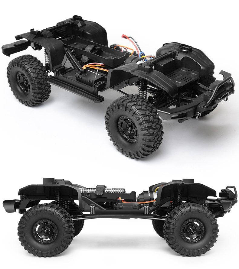 R/C R1002 Bronco (2 Speed Gear Box) Red 1/10 RC Leading  HTRC1107