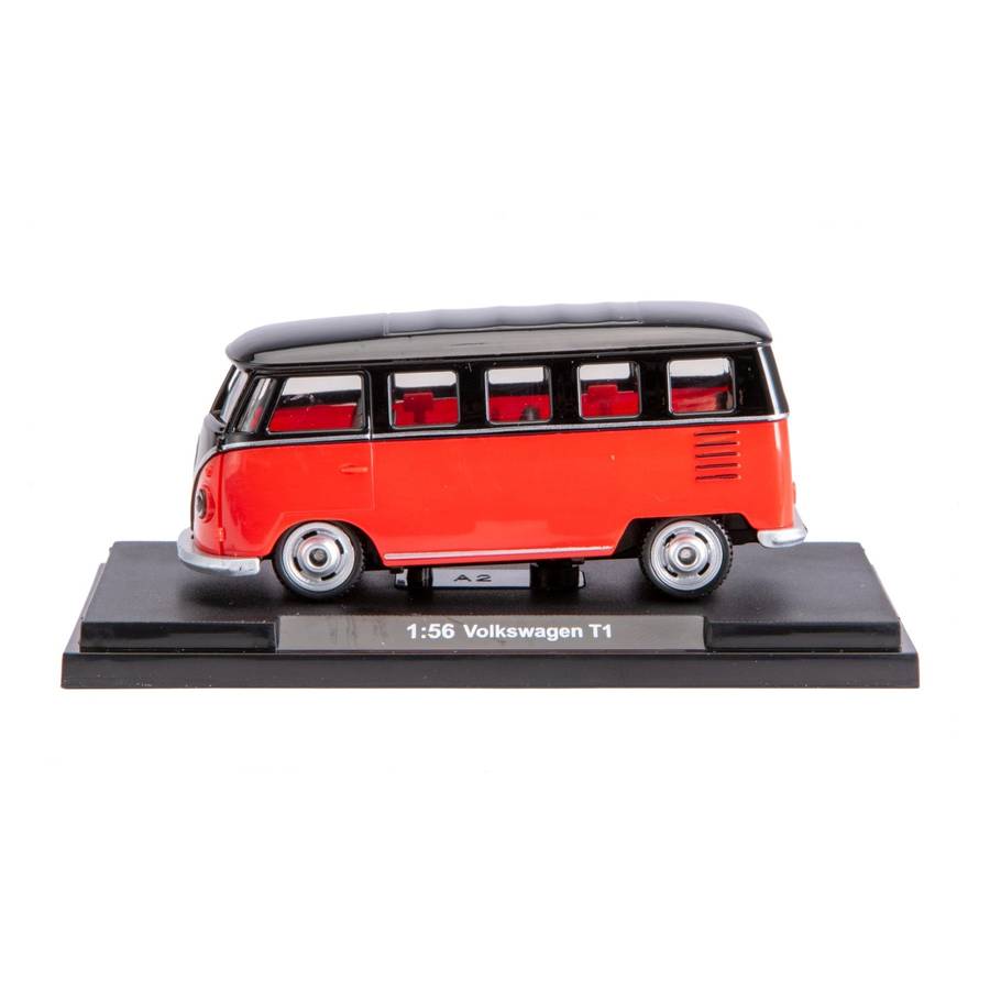 Volkswagen T1  Red/Black 1/54 MSZ MS82526R
