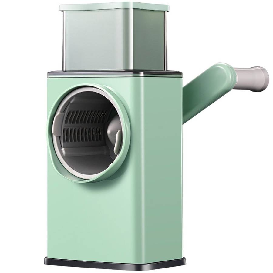 ZS - Hand Vegetable Cutter Upgraded Rotary Grate Mandoline Slicer