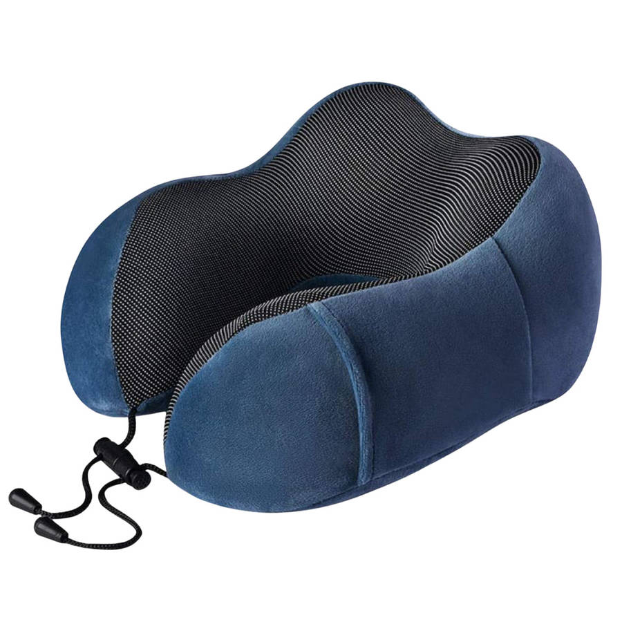 ZS - Memory Foam Travel Neck Pillow - Grey
