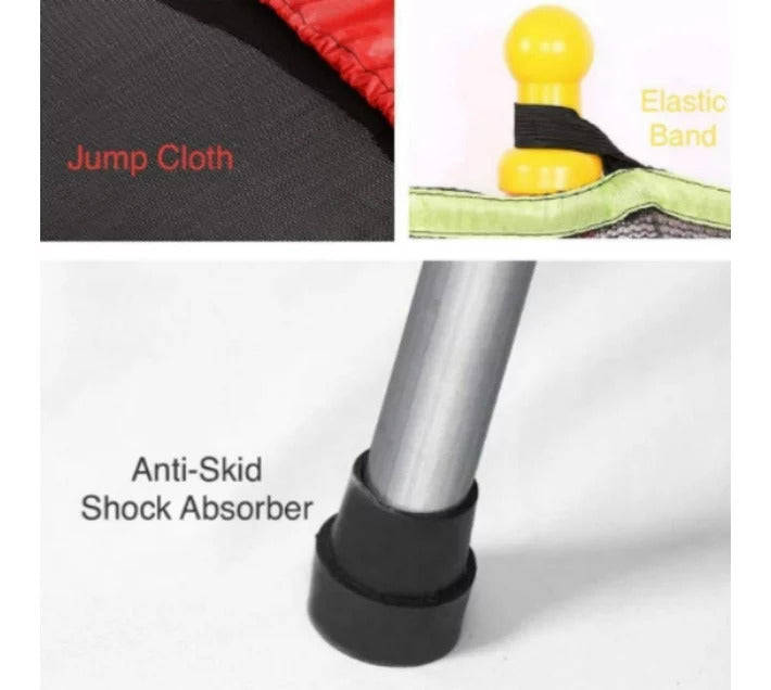 Kids Mini Trampoline with Enclosure Net