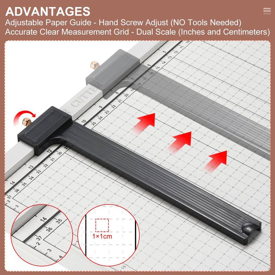 ZS - Guillotine Paper Cutter Slicer Trimmer Stack Paper Cutter Automatic Clamp