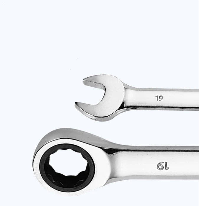 ZS - 20 Piece Chrome Vanadium Ratchet Spanner Set 6mm to 32mm