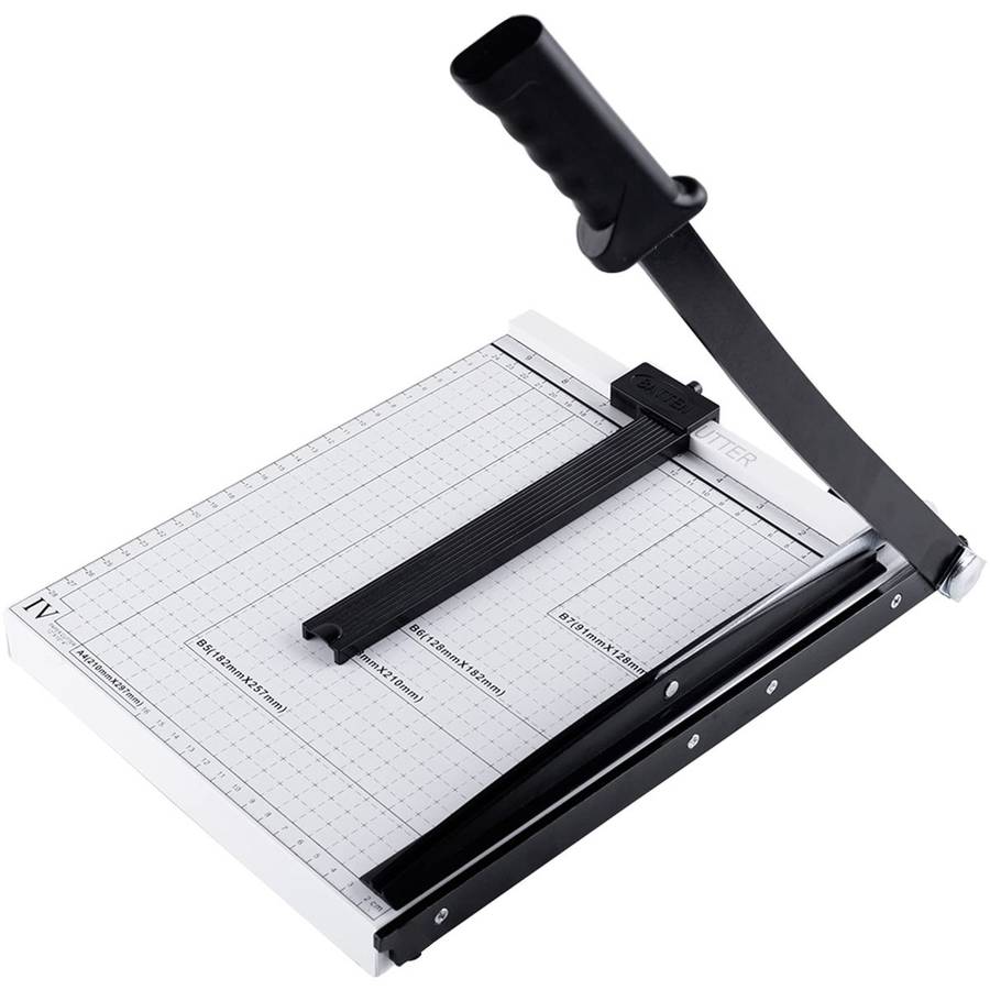 ZS - Guillotine Paper Cutter Slicer Trimmer Stack Paper Cutter Automatic Clamp