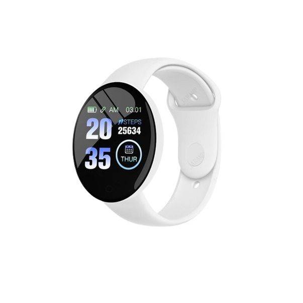 Smart watch D18 Smartwatch - Baby Blue