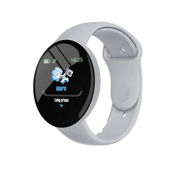 Smart watch D18 Smartwatch - Baby Blue