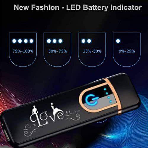 ZS - Portable Coil Lighter Rechargeable - Blue