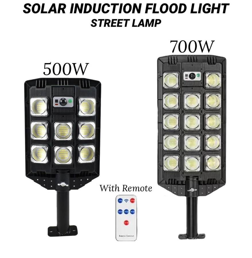 ZS - Solar Induction Flood Light Street Lamp - 500W
