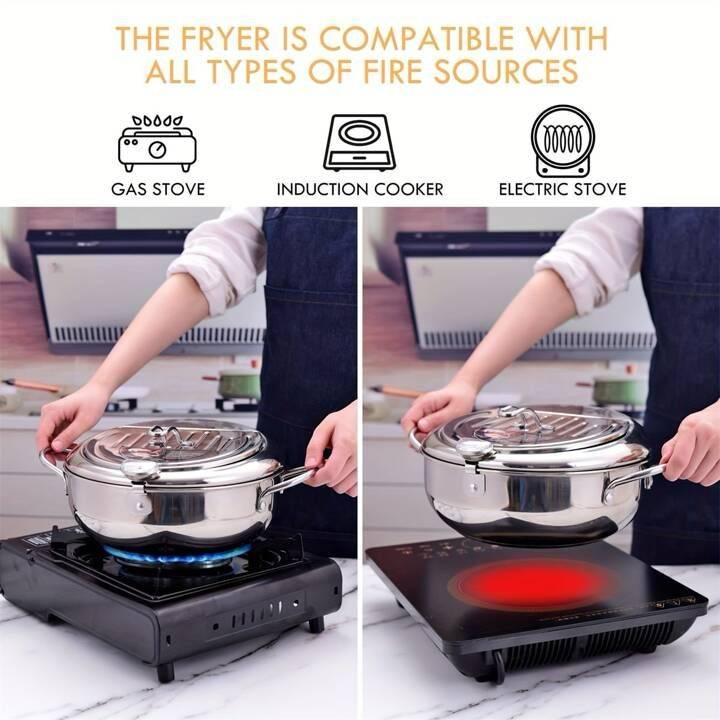 2.2L JAPANESE STYLE DEEP FRYING POT
