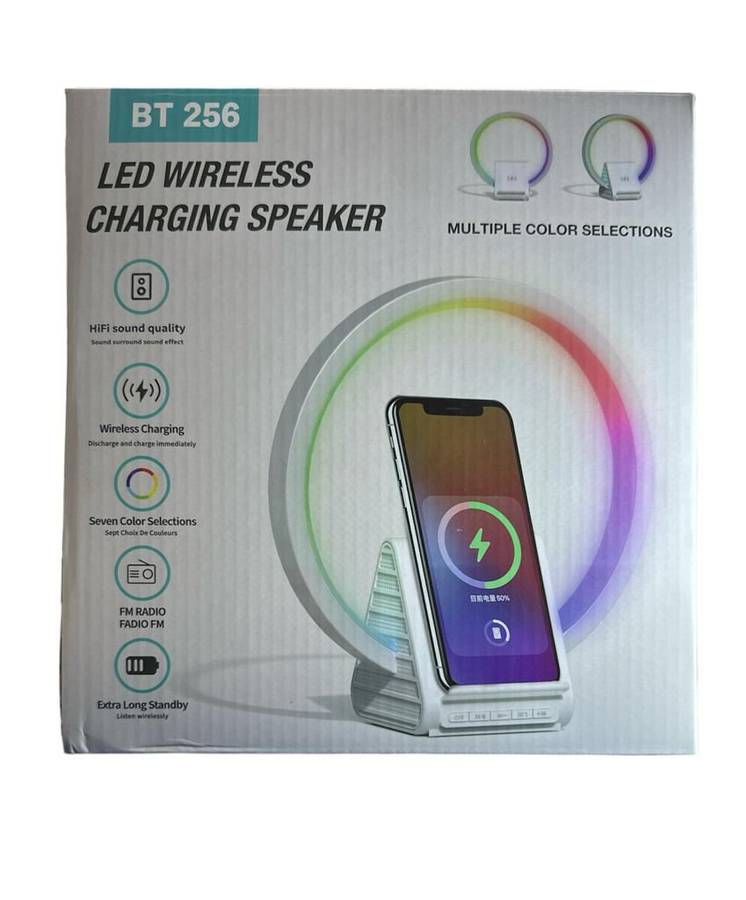 LED Wireless Charging Speaker Ring Light BT-256