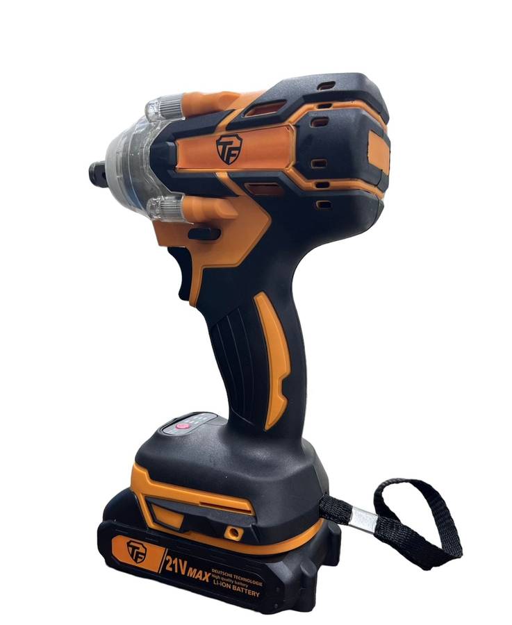 21V Cordless Rechargeable Electric Impact Wrench Driver