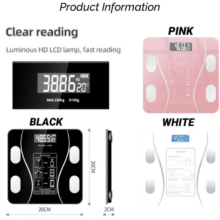 ZS - Smart Bluetooth Scale - Black