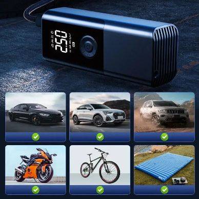 ZS - 12V TYRE INFLATOR DIGITAL AIR COMPRESSOR PORTABLE