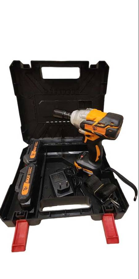 21V Cordless Rechargeable Electric Impact Wrench Driver