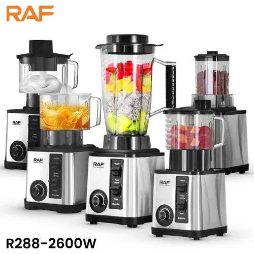 ZS - Raf 3L 5 In 1 Multi-functional Electric Blender 2600W