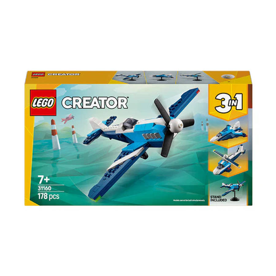LEGO® Creator 3in1 Aircraft: Race Plane - 31160 - 178 Piece Building Set