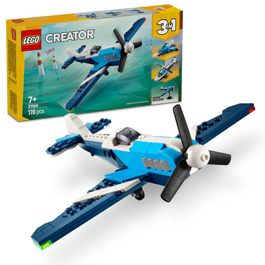 LEGO® Creator 3in1 Aircraft: Race Plane - 31160 - 178 Piece Building Set