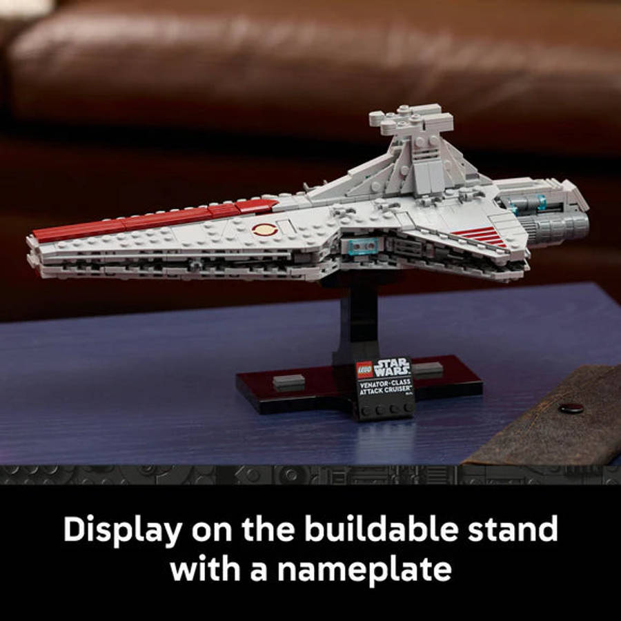 LEGO® Star Wars Venator-Class Attack Cruiser Model Building Set - 75441 - 643 Piece Buildi...