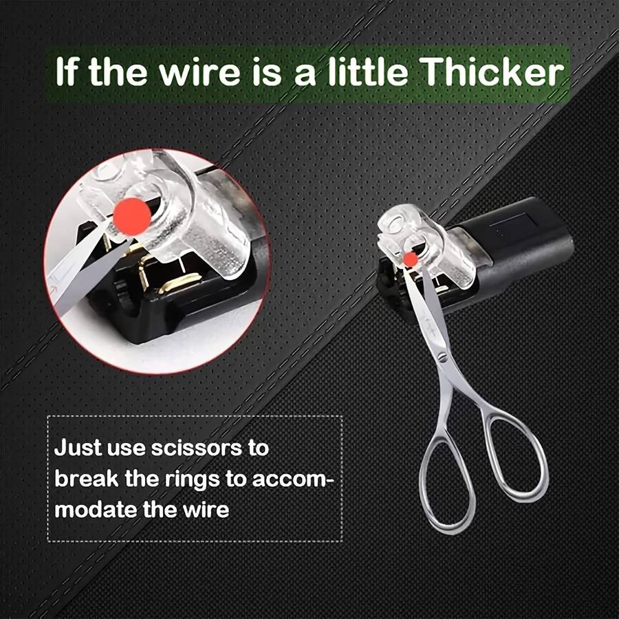 5pcs 2 Pin Power Connector Plug - Quick Connectors