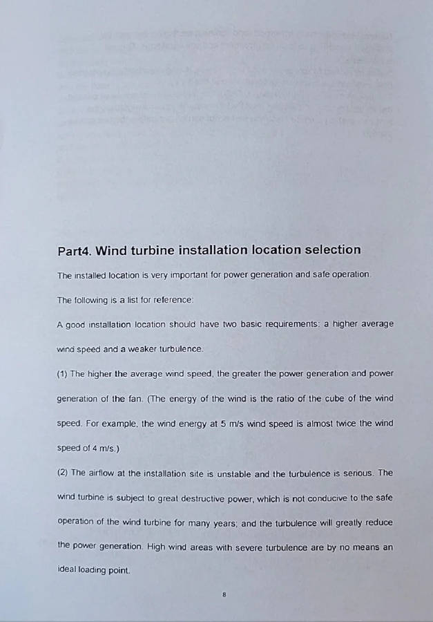 400W 3 Blades 48V Wind Turbine with PWM Charge Controller