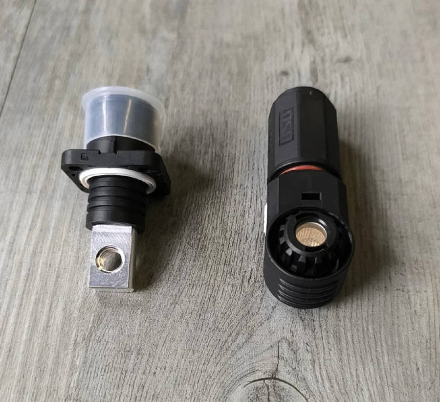 25mm DC Battery Cable Connector Kit