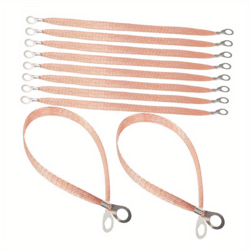 50pcs GM Grounding Wire, Engine Grounding Strap Kit with Braided Grounding Wire