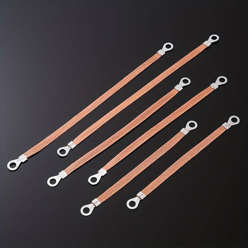 50pcs GM Grounding Wire, Engine Grounding Strap Kit with Braided Grounding Wire