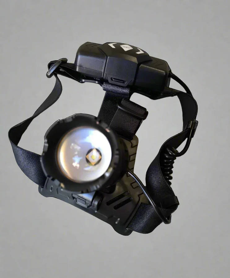 High Power Tactical Multiple Mode Headlamp with Zoom