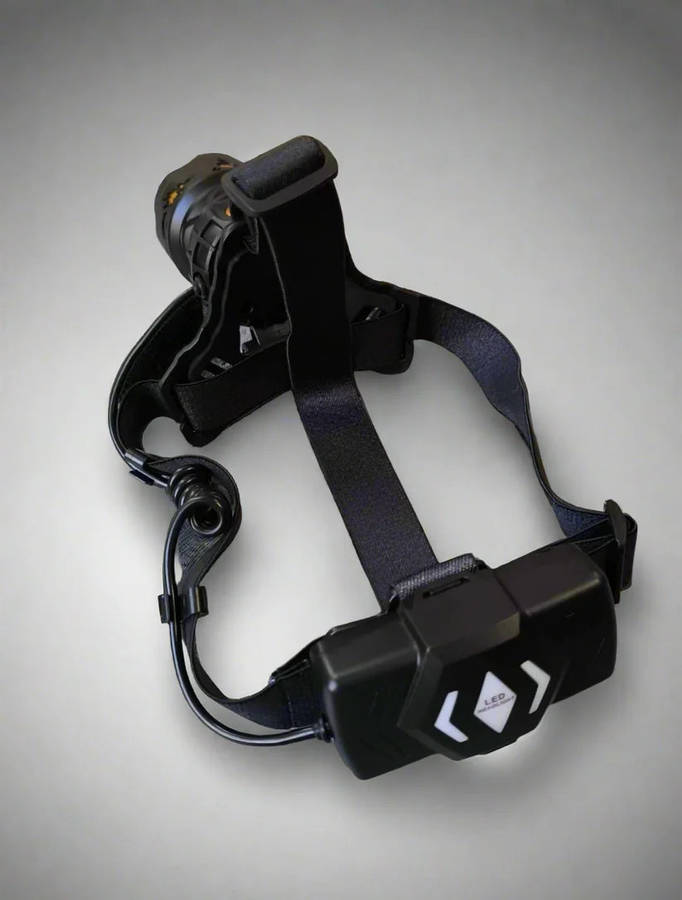 High Power Tactical Multiple Mode Headlamp with Zoom