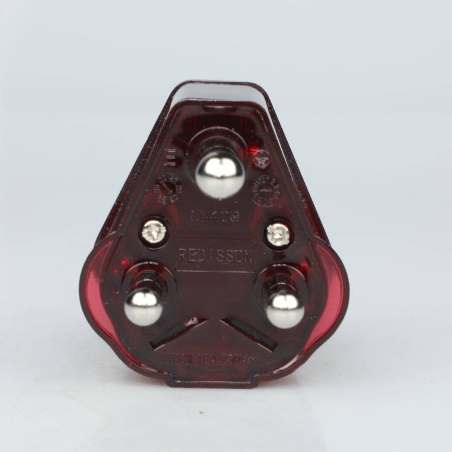 Redisson M-10S 16Amp 250v AC Surge Protected and Wiring Check 3Pin Wall Plug