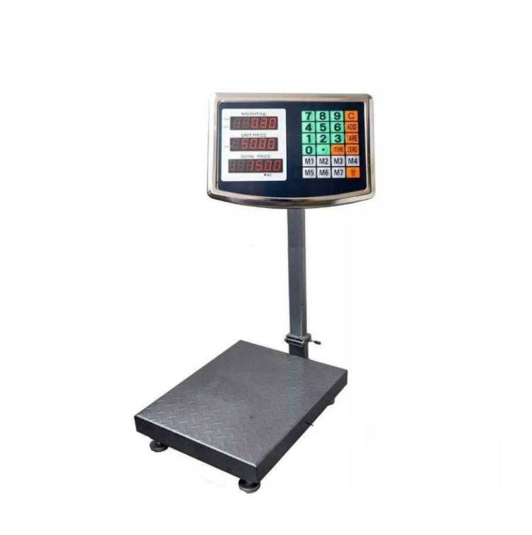 High-Capacity 300kg Platform Digital Scale  Precision Weighing for Industrial and Commercial A...