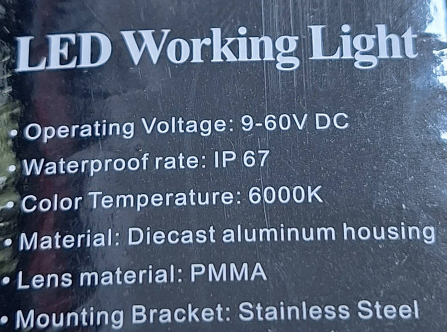 27W LED Work Light for Vehicles  Durable Off-Road & Utility Lighting Solution