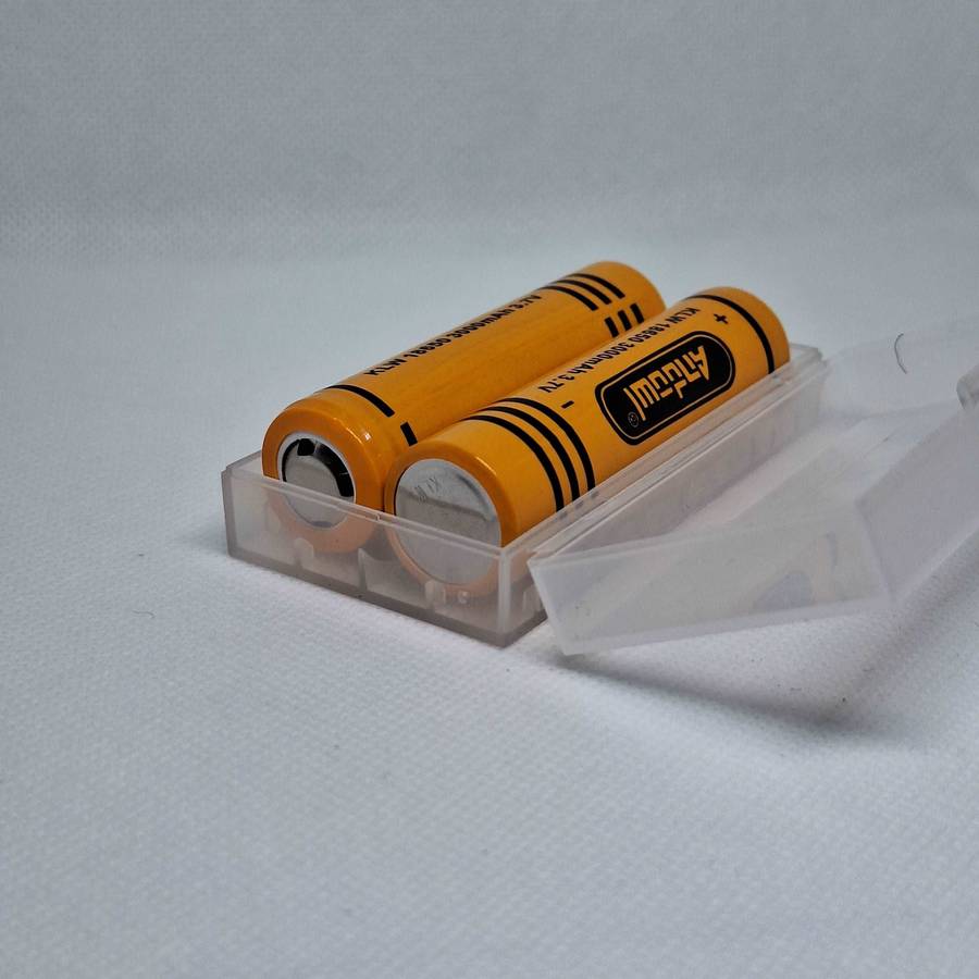 BULK SALE 50 Sets Andowl KLW18650 3000mah 3.7v Lithium Battery Set