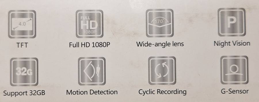 Full HD Vehicle Dash Cam/ Black Box DVR