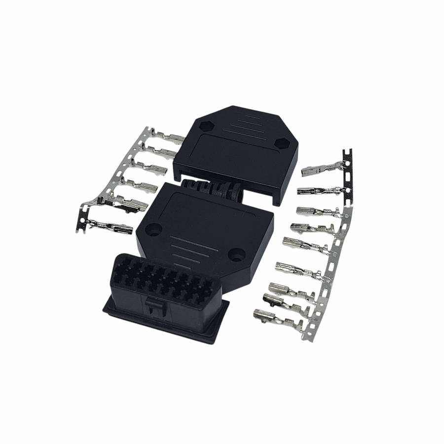 OBD2 16 Pin Female Adapter OBD11 J1962 Plug Adapter