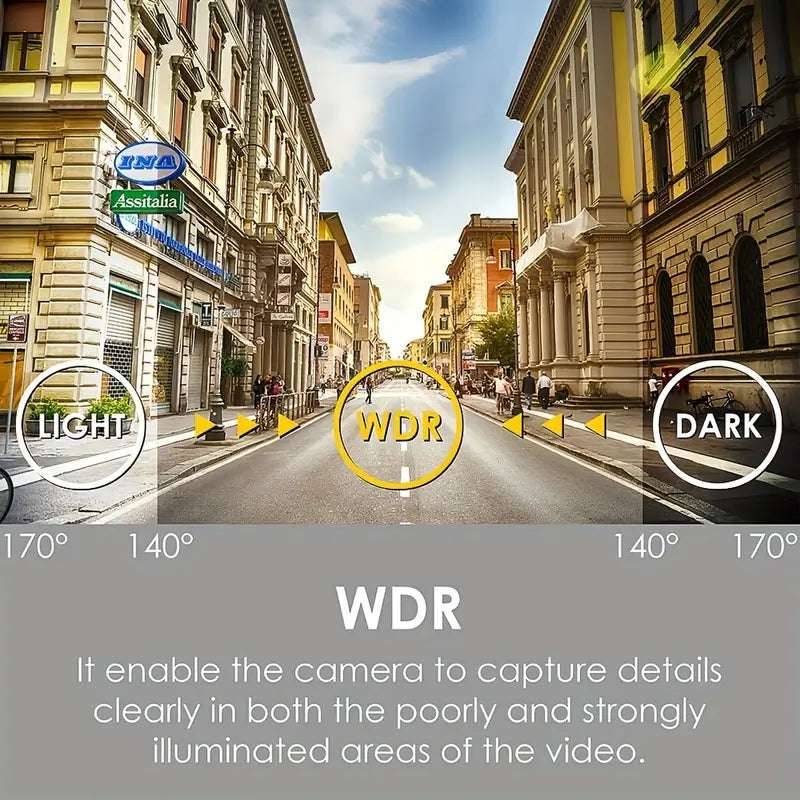 720P HD On-Dash Car DVR Camera for Car Android Radio
