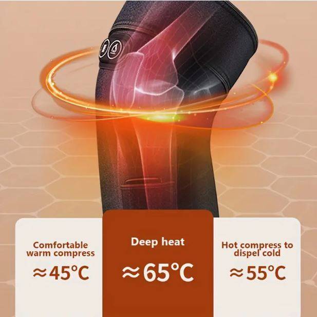 2-in-1 Heating & Vibration Knee & Elbow Massager