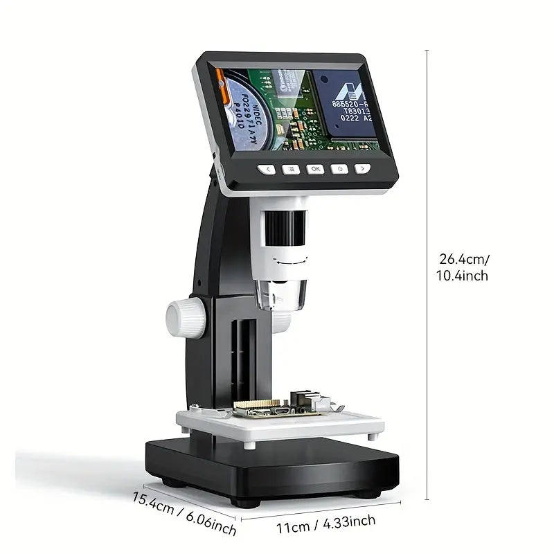 DEMO 1set 1000X Digital Microscope 8LED Real Shot Rendering