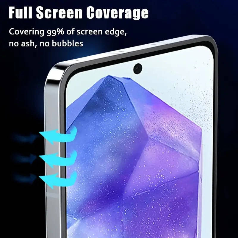 3pcs One-click Dust free Installation HD Screen Protector for Samsung Galaxy S24 Ultra