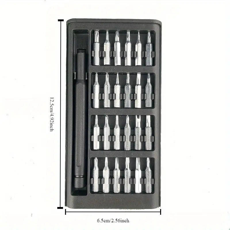 Precision Screwdriver Set: 25-In-1 Magnetic Driver Kit