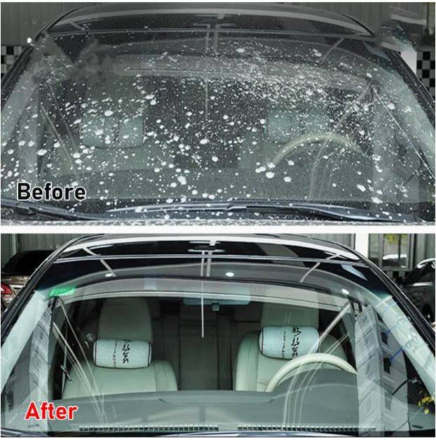 10pcs Universal Car Windshield Cleaner Tablets - Effervescent Glass Cleaning Solution