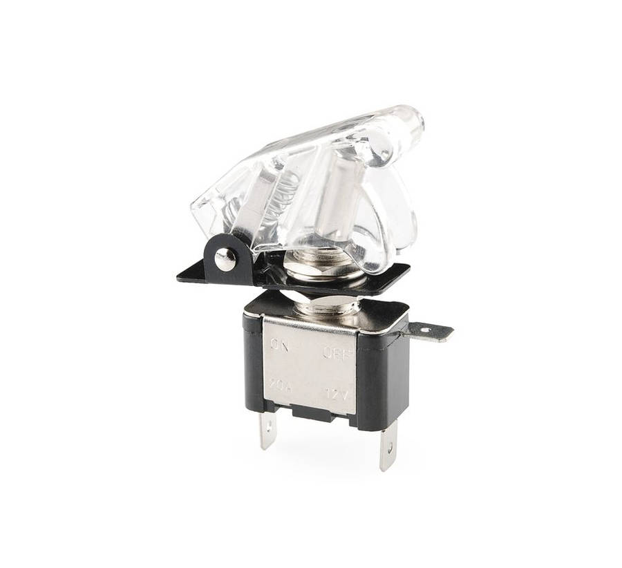 Switch Clear Toggle Illuminating LED Tip Racing