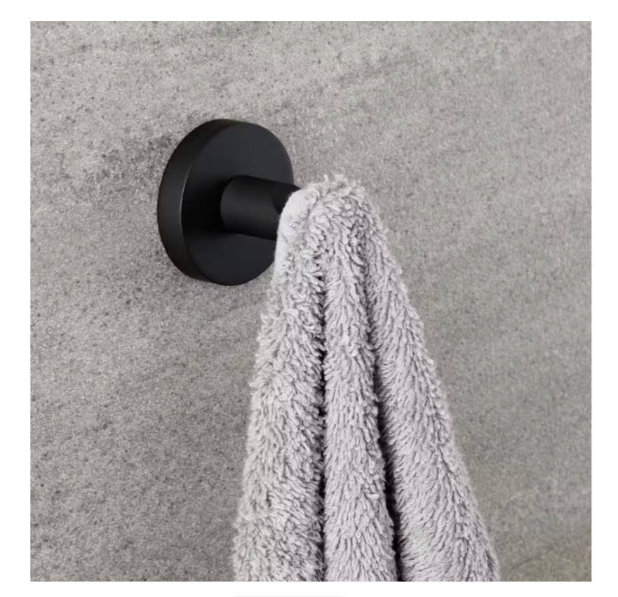 Matte Black Towel Hook