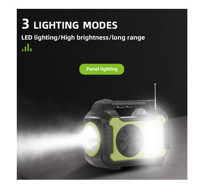 GDPlus Solar Lighting System with Radio GD-8072